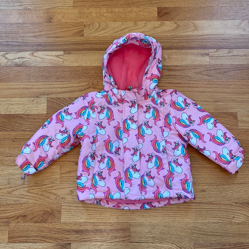 The Childrens Place Unicorn Coat